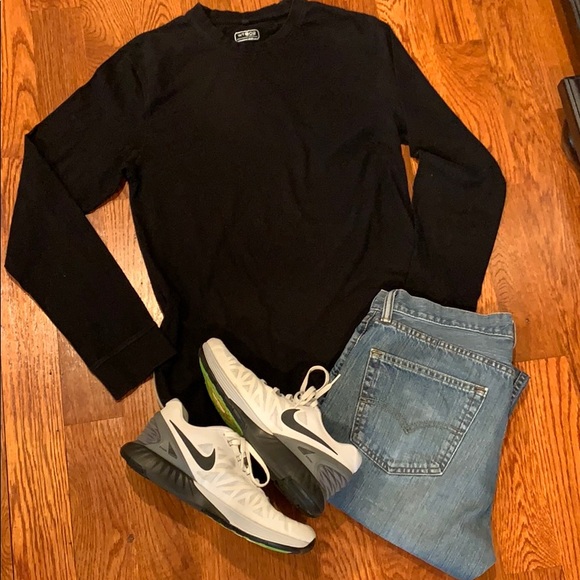 WTO2 Men’s Long Sleeve Shirt W/Zipper sides - Picture 3 of 7